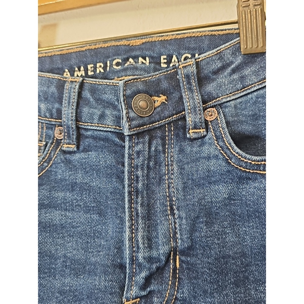 American Eagle Jeans Women's Size 00 Mom Jean Stretch Denim - Picture 2 of 14
